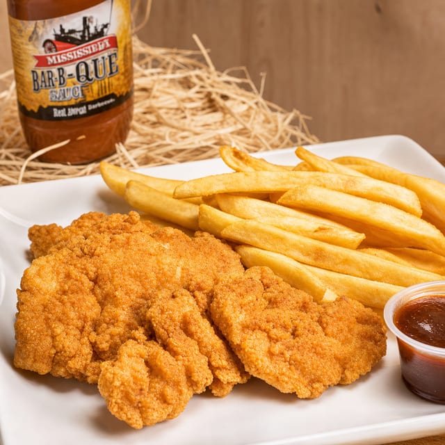 Chicken Tender Dinner.