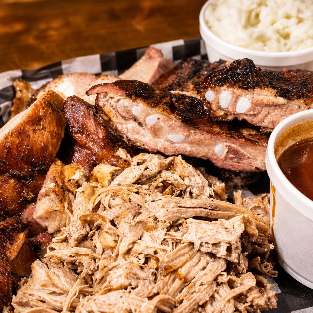1. 1 Pulled Pork Combo.